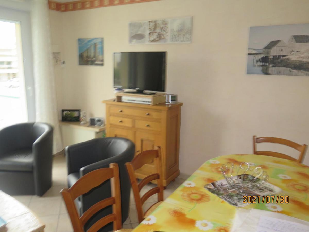 T3 Avec Balcon Plein Sud En Bord De Mer - 50 Ml .2 Chambres Tout Confort, Equipe De Chauffage Electrique Pour Periode Hivernale, Camiers Eksteriør bilde